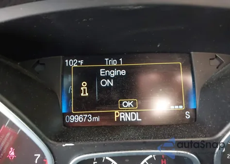 2015 Ford Focus Se из США, поврежденный, VIN 1FADP3F20FL318107